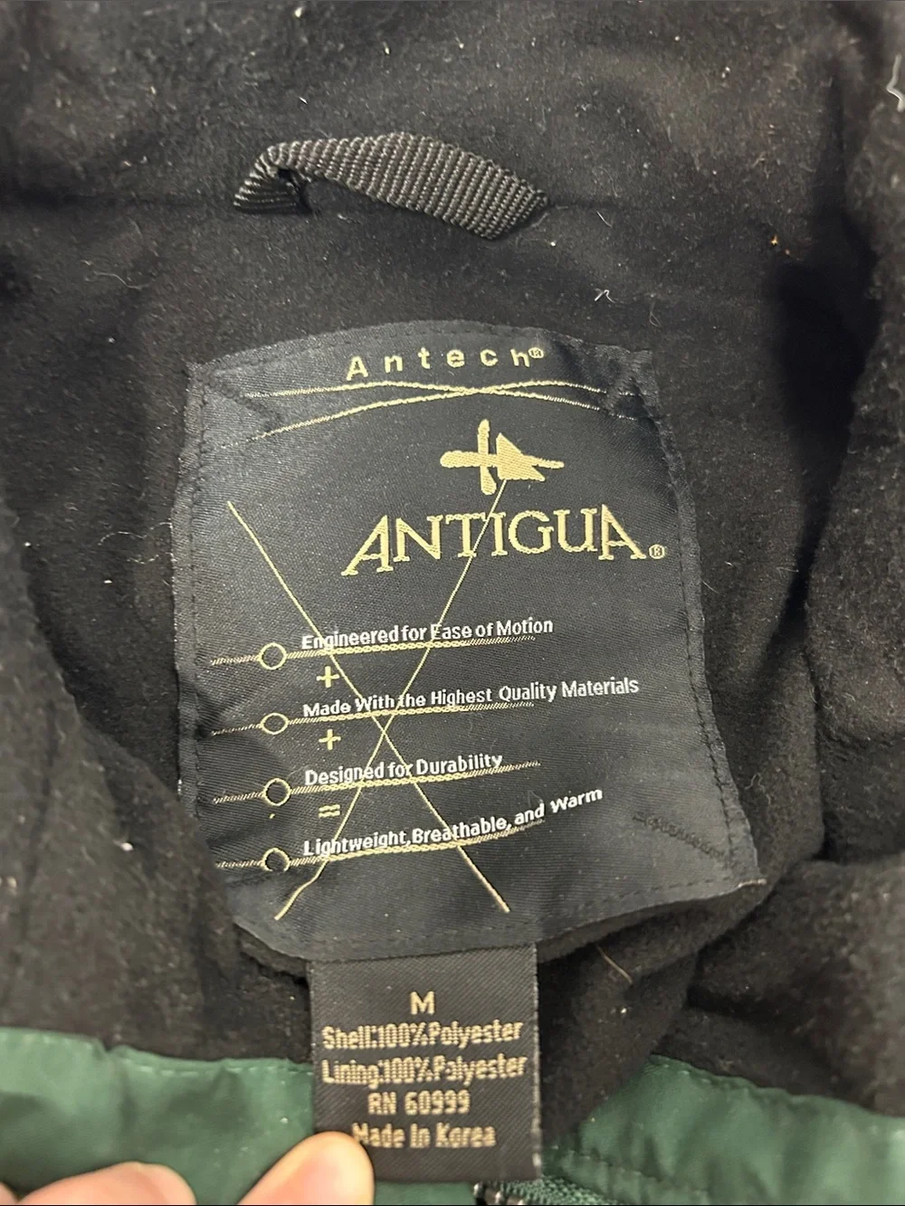 Antigua jacket featuring